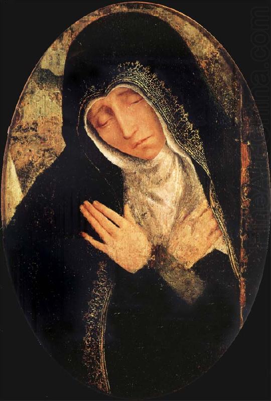 The sad Virgin, Quentin Matsys